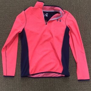 Boys Under Armour Like New Quarter Zip